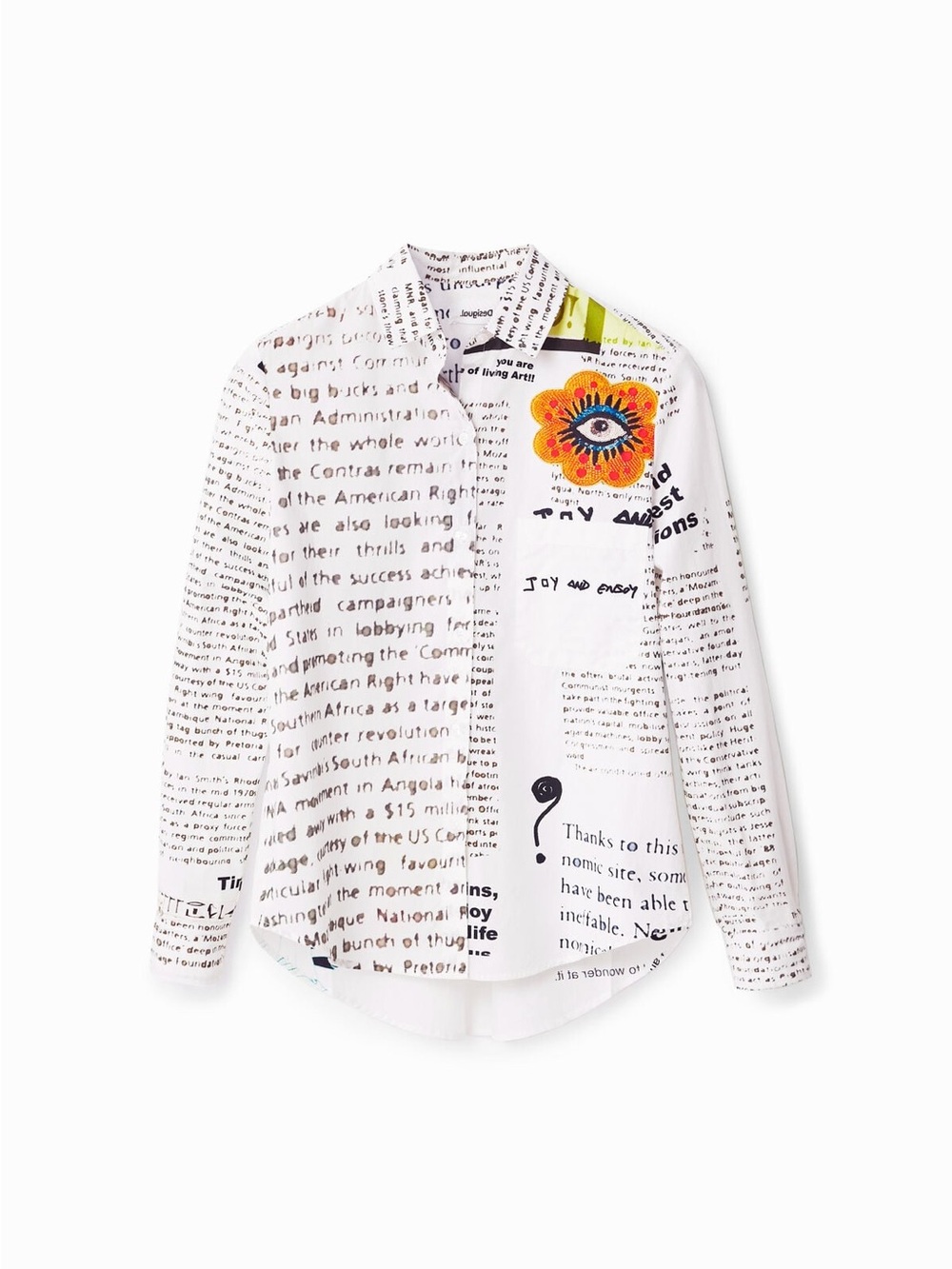 desiqual text shirt